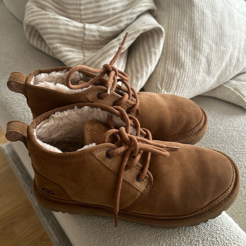 Mini ugg sneakers. So comfy and warm! Size 7